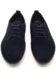 Dark blue suede shoes for men